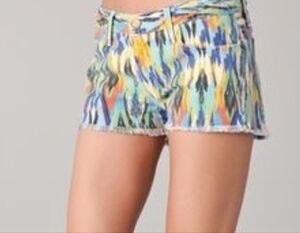 NWT Dollhouse Patterned Multicolor Women Shorts